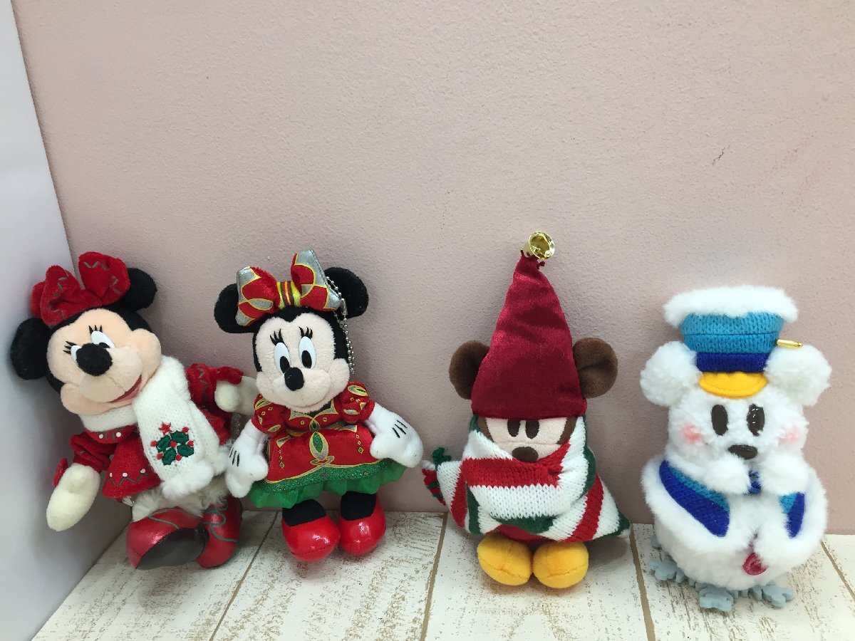* Disney { large amount set } Christmas goods 13 point Mickey & minnie soft toy badge another 7X75 [80]