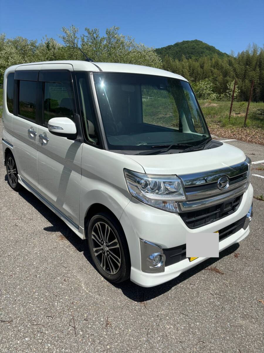 乗って帰れますH27タントカスタムRS トップエディションSAⅡ☆ターボ☆両側パワスラ☆ナビ☆地デジTV☆バックフリップモニター☆コンセント_画像2