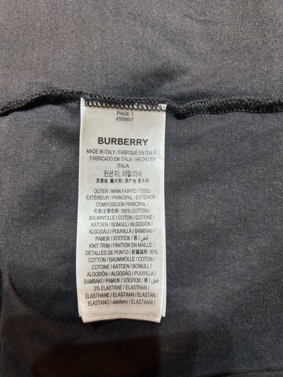 BURBERRY バーバリー バンビTシャツ ブラックL 半袖 カットソー