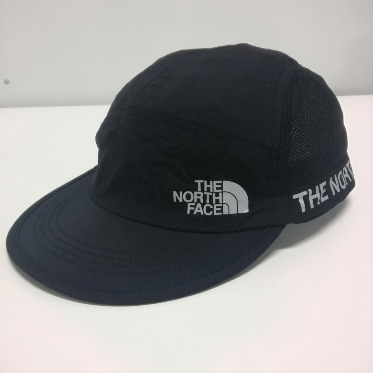 THE NORTH FACE ノースフェイス キャップ 帽子 CAP M NN02278 ランニング ブラック ナイロン_画像1