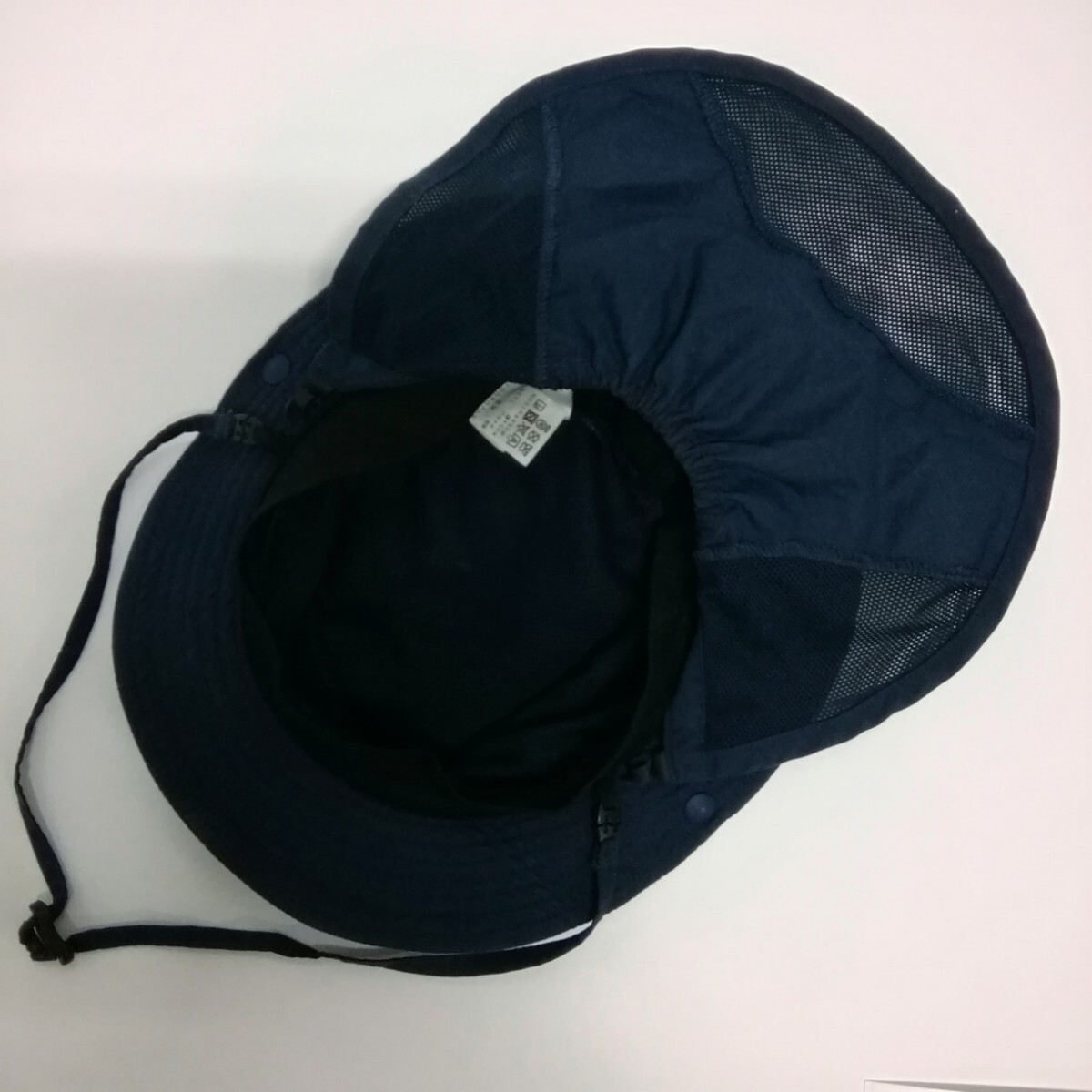 THE NORTH FACE ノースフェイス ハット 帽子 Hat NNJ02007 KS ネイビー ナイロン キッズ サンシールドハット の画像6