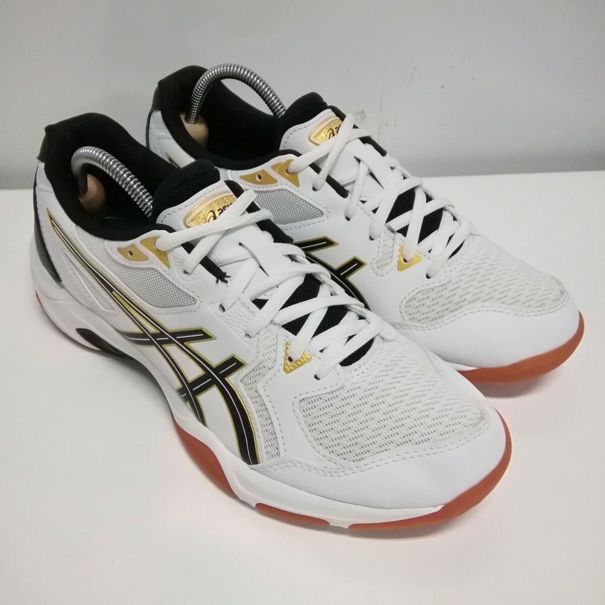 asics アシックス スニーカー シューズ 靴 25.5cm バレーボールシューズ 1073A047 GEL-ROCKET 10 ゲルロケット ホワイト_画像2