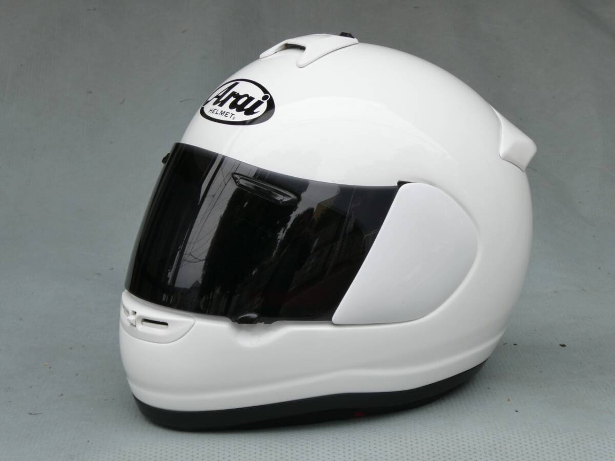 Arai アライ HR-X 純正スモークシールド付き ホワイト Lサイズ 59-60 HR-mono4 HR Innovation_画像1