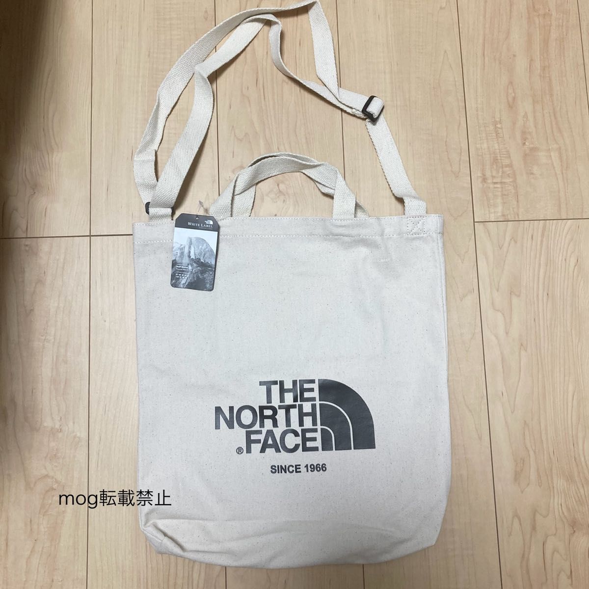 THE NORTH FACE 新品　ノースフェイス　2WAY ロゴコットントートバッグ　ショルダーバッグ　
