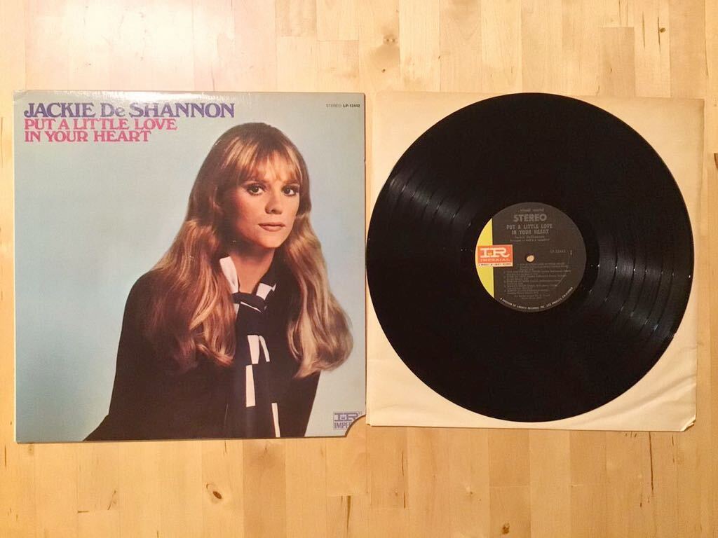 【LP】Jackie DeShannon / Put A Little Love In Your Heart (LP-12442) / VISUAL SOUND... / マトリクスRE表記 / 69年USカット盤_画像1