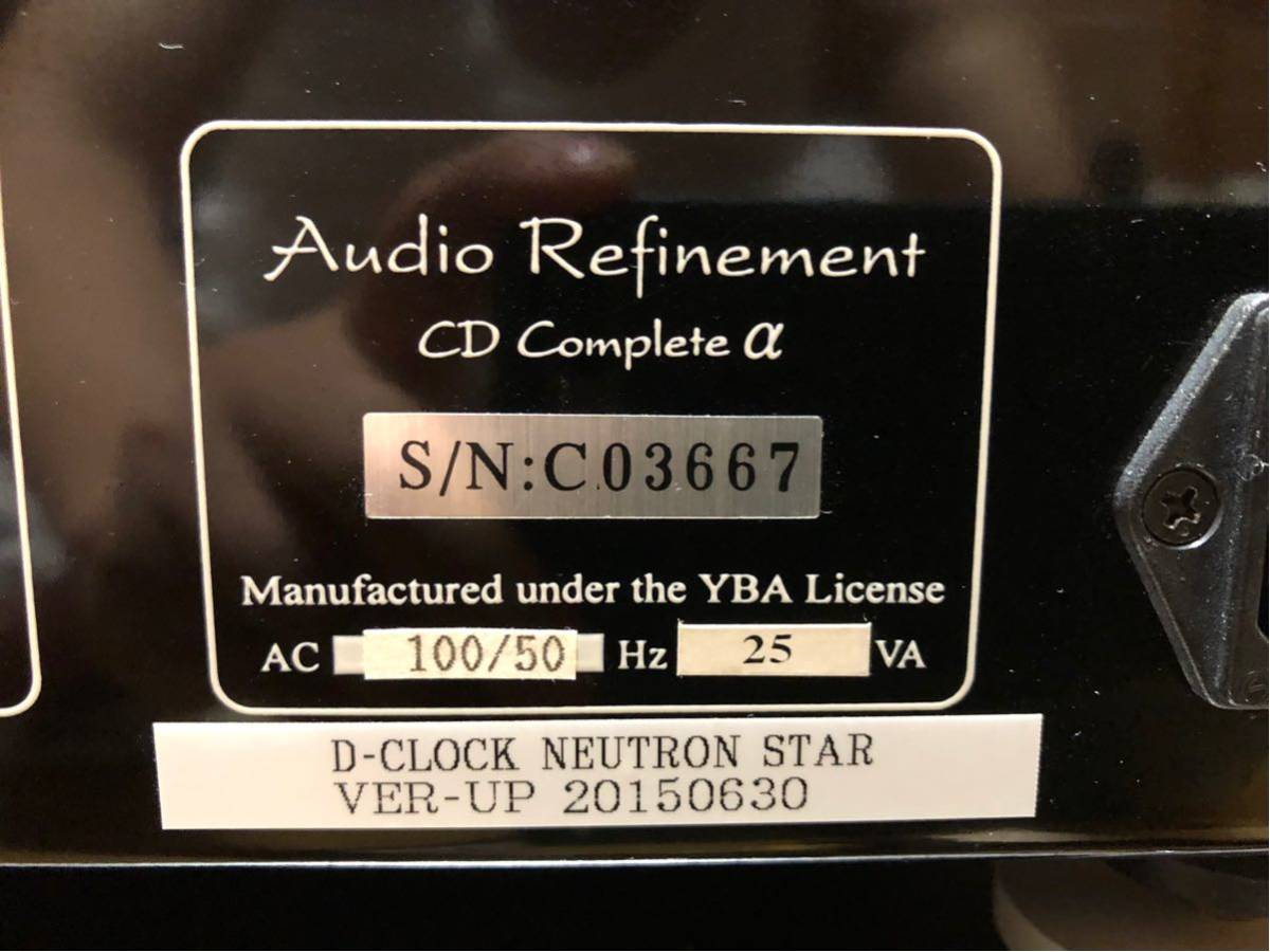  б/у CD плеер .Audio Refinement:CD Complete α аудио Space core по причине часы Tune товар несколько считывание не устойчивость 