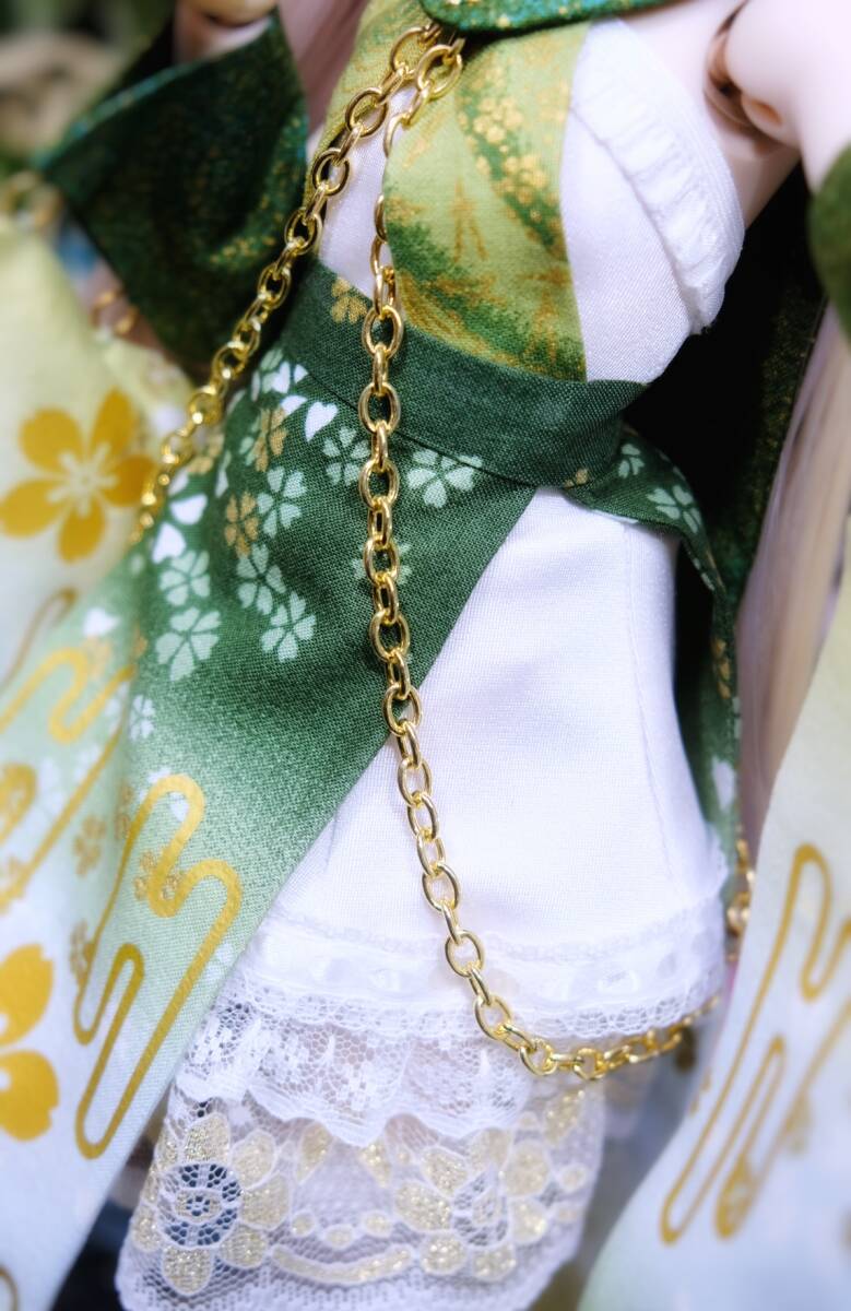  кукла костюм (MDD S.){ темно-зеленый ..}1/4 кукла одежда [FrozenNuts-# лед . оборудование ]