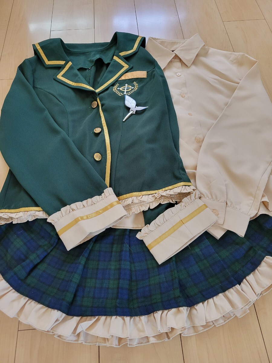 [ new goods unused ]. is ... little is . not for man largish size 4L cosplay cos high school uniform costume full set 1 jpy 