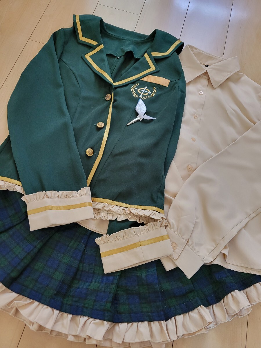 [ new goods unused ]. is ... little is . not for man largish size 4L cosplay cos high school uniform costume full set 1 jpy 