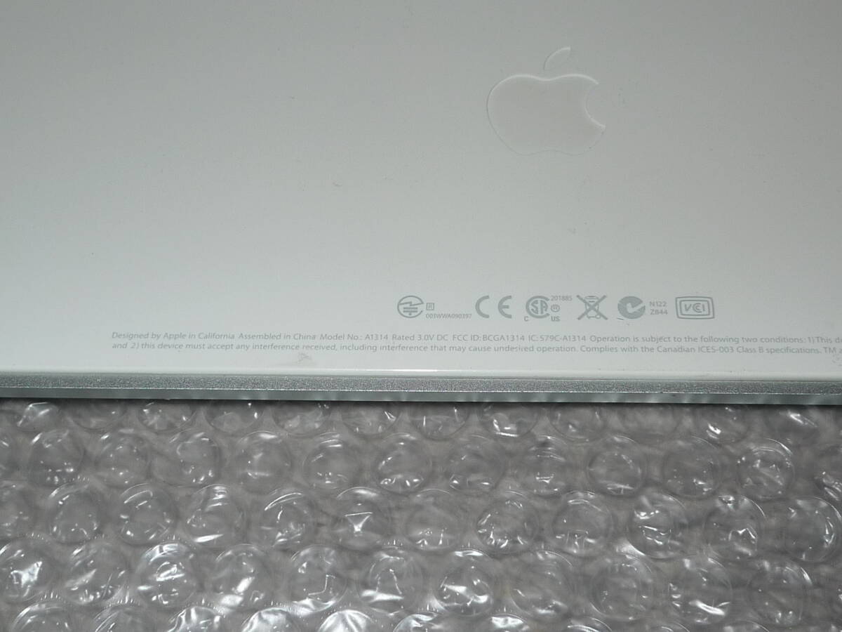 セット Apple Magic Trackpad MC380J/A A1339 Wireless Keyboard MC184J/B A1314の画像3