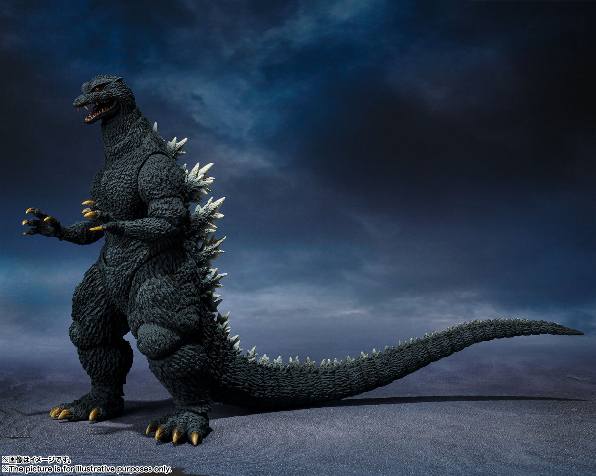 S.H.MonsterArts Godzilla (2004) первая версия Godzilla FINAL WARS восток . спецэффекты sake ....