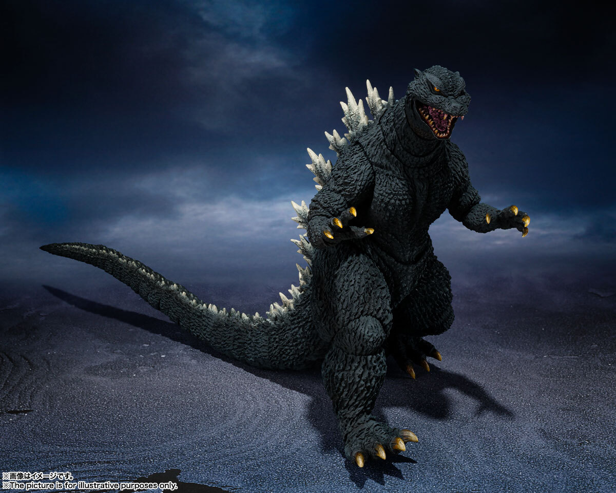 S.H.MonsterArts Godzilla (2004) первая версия Godzilla FINAL WARS восток . спецэффекты sake ....