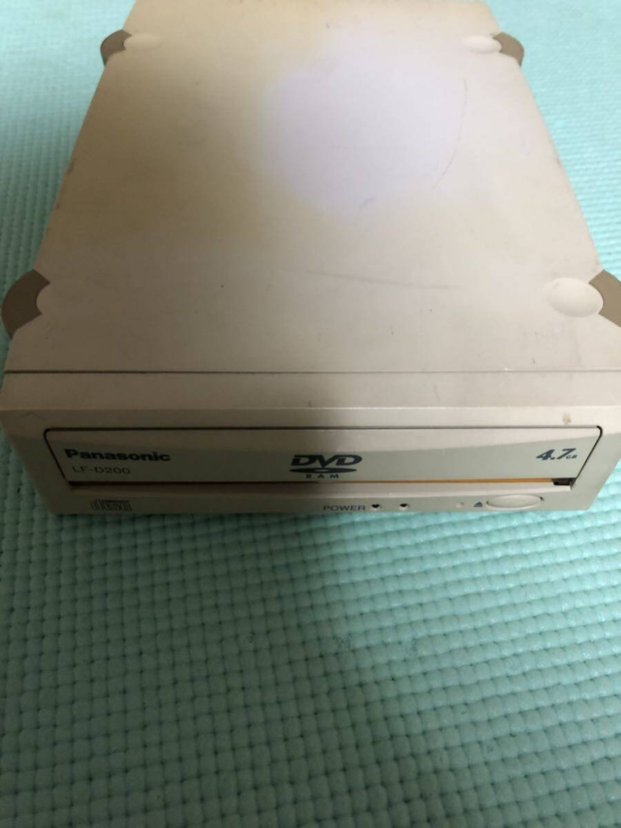 3.8 Panasonic LF-D200 Panasonic LF-D200 dist DVD RAM DVD RAM / DVD ROM / CD ROM / CD 未確認ジャンク_画像1