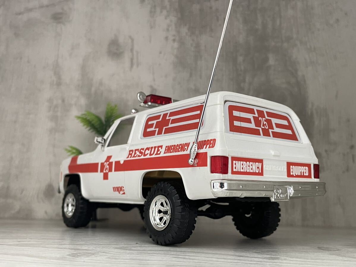 MPC 1/25 Chevy Blazer Rescue final product 