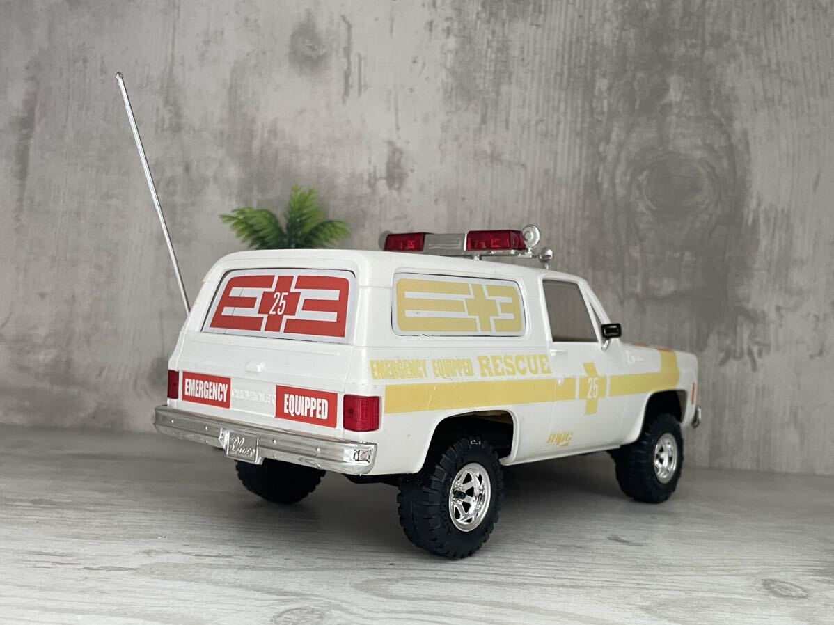 MPC 1/25 Chevy Blazer Rescue final product 