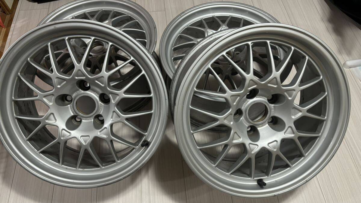 ★★送料込！BNR32 V-SPECII 純正アルミ 新品キャップ付です。★★BBS 8J +30_画像1