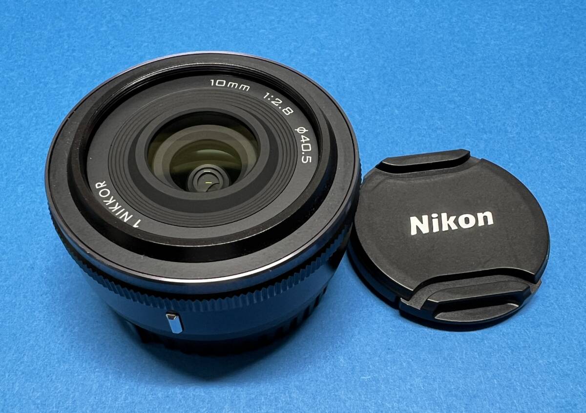 ★☆ニコンミラーレス一眼 Nikon 1 J5、レンズ2本（10mm f2.8、10-30mm VR 標準ズーム）シャッター数2,744の使用頻度僅少の美品_画像6