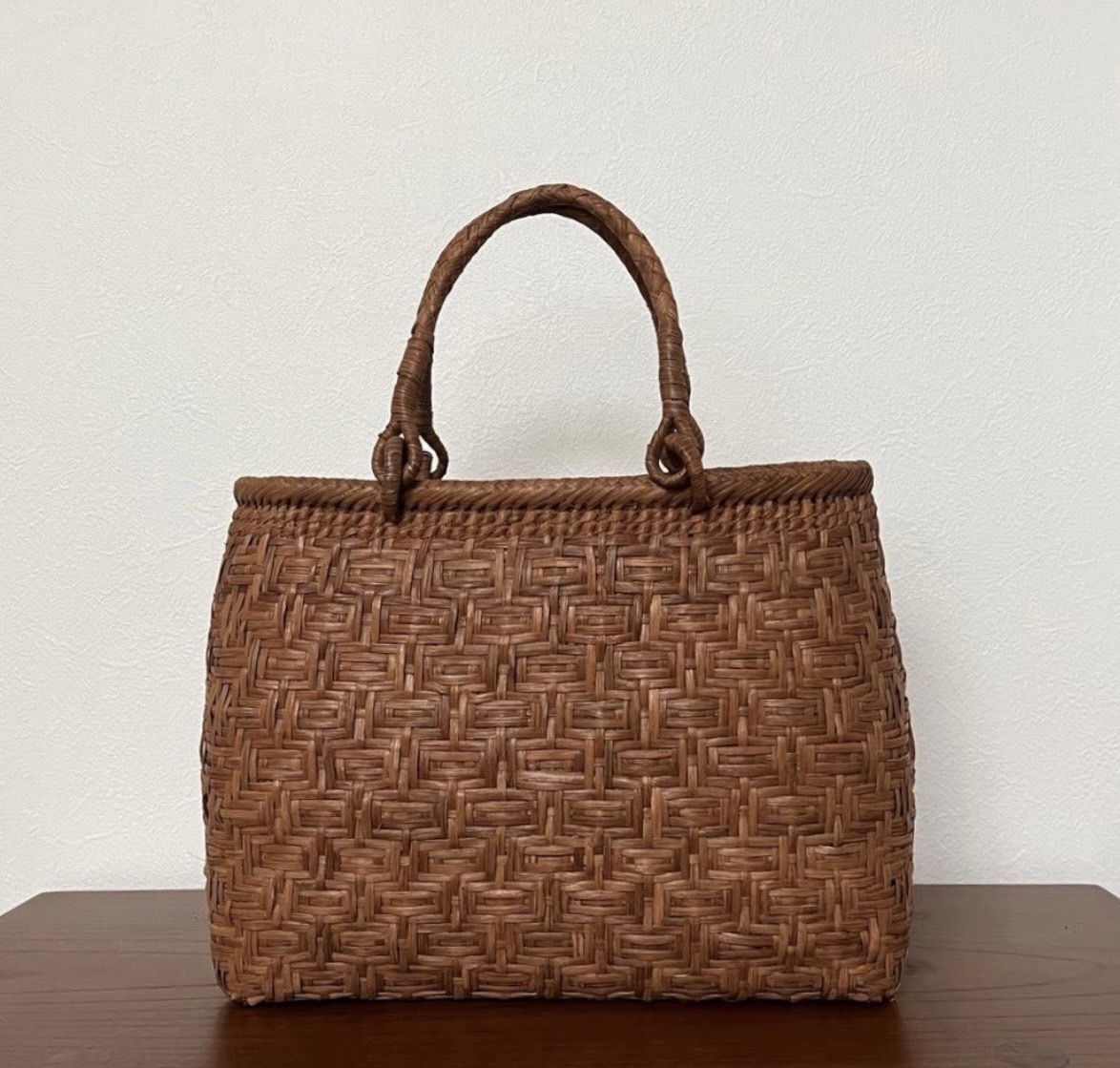  new arrival Nagano production superfine 3 millimeter . worker hand-knitted turtle . net fee braided mountain ... bag 