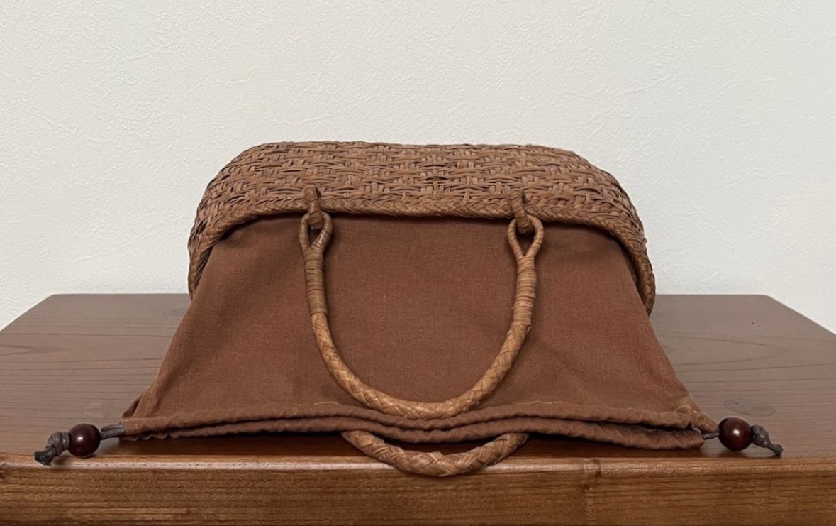  new arrival Nagano production superfine 3 millimeter . worker hand-knitted turtle . net fee braided mountain ... bag 