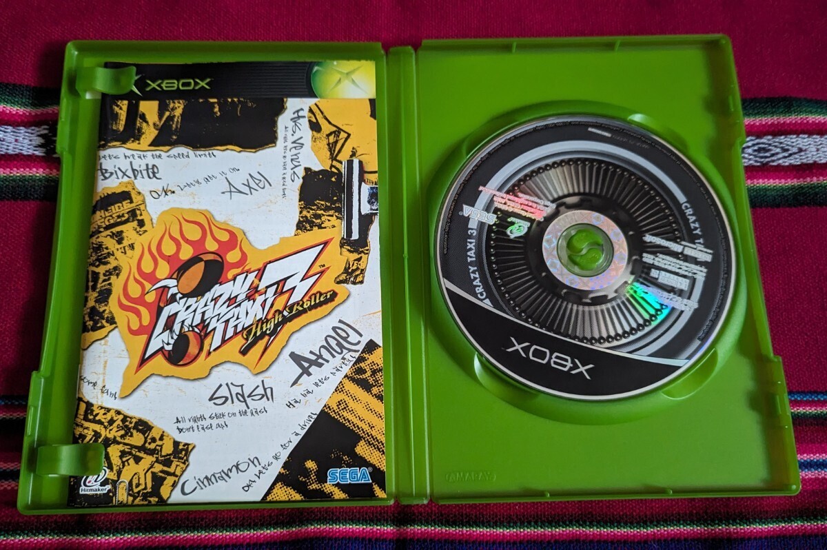 XBOX クレイジータクシー3 ハイローラー Crazy Taxi 3の画像2