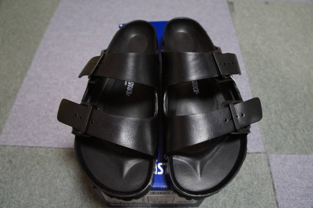 送520円 新品 完売 ビルケンシュトック BIRKENSTOCK アリゾナ EVA ブラック_画像2