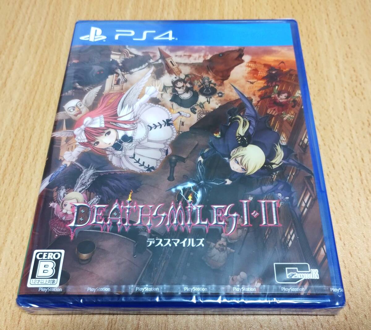 新品 PS4 デススマイルズ Ⅰ・Ⅱ DEATH SMILES 未開封 送料無料_画像1