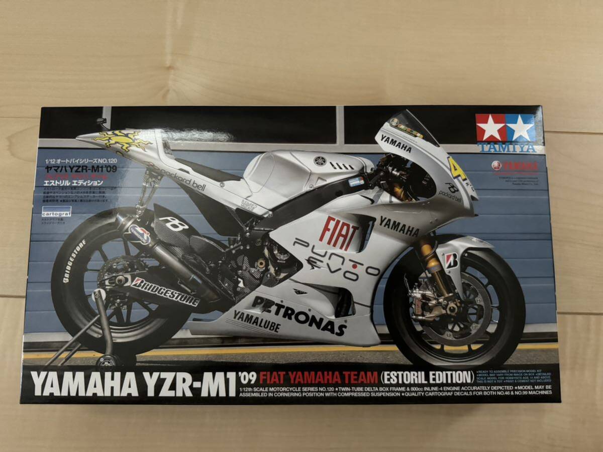 未組立品 No.14120 1/12 タミヤ ヤマハ YZR-M1 '09 フィアット 未組立品 No.14120 1/12 タミヤ ヤマハ YZR-M1 '09 フィアット