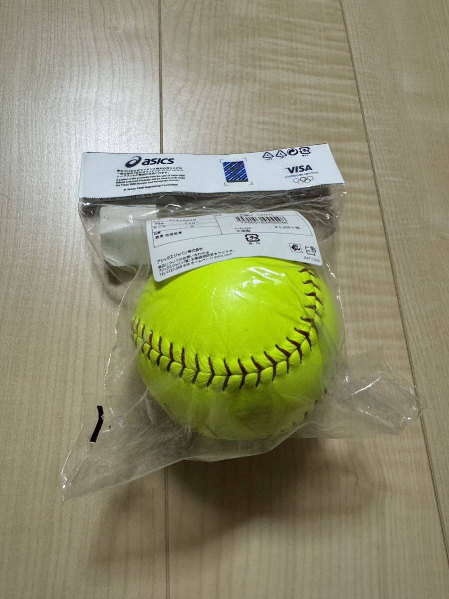  Tokyo 2020 Olympic memory softball with autograph after wistaria .. player Toyota red terrier -z Ueno ...