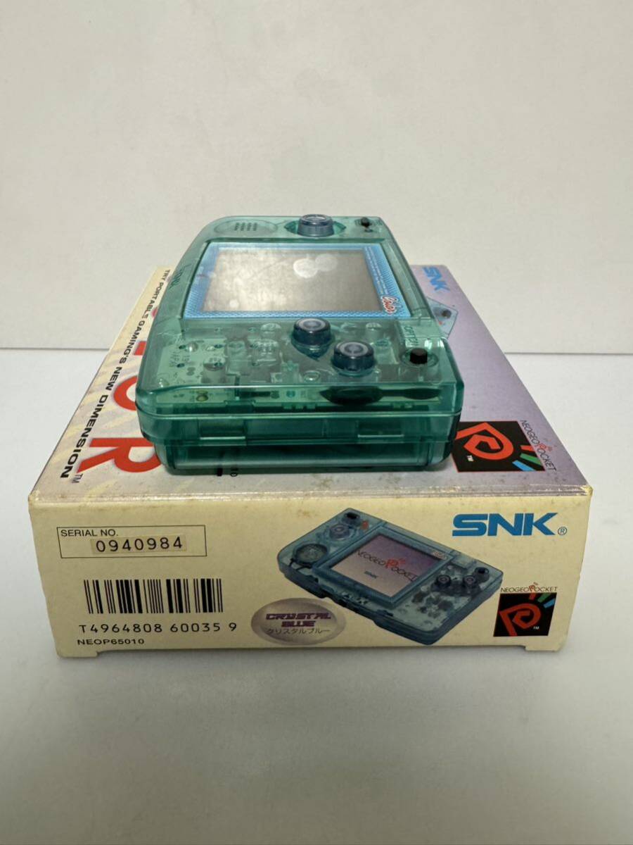 SNK Neo geo pocket color crystal blue body free shipping 