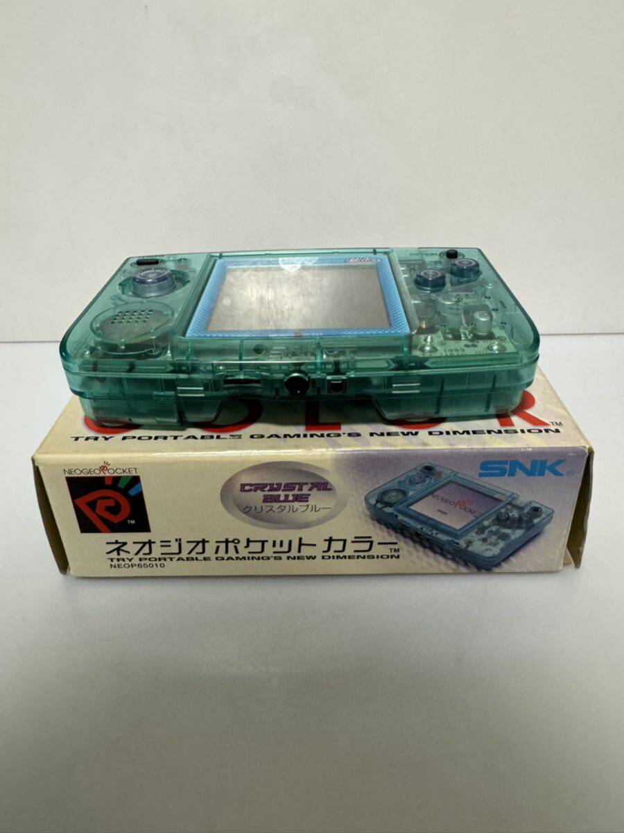 SNK Neo geo pocket color crystal blue body free shipping 