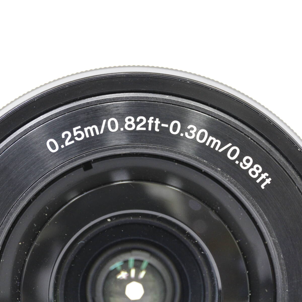 1円スタート☆ ジャンク SONY ソニー SELP1650 カメラ レンズ E3.5-5.6/PZ 16-50 OSS 0.25m/0.82ft-0.30m/0.98ft 2402-K0321⑤K(NT)_画像9