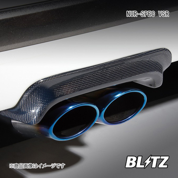 BLITZ ブリッツ マフラー NUR-SPEC VSR ウィッシュ ZGE20G,ZGE20W_画像1