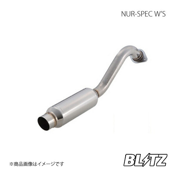 BLITZ ブリッツ マフラー NUR-SPEC W's シエンタ NCP81G_画像1
