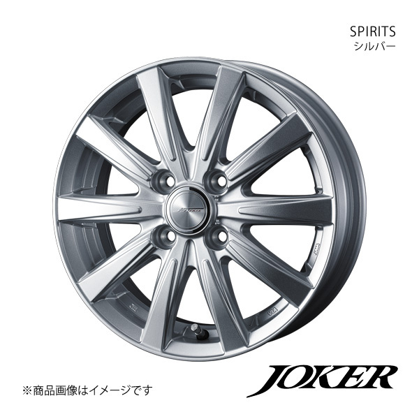 JOKER/SPIRITS N-ONE JG3/JG4 アルミホイール1本【14×4.5J 4-100 INSET45 シルバー】0040123_画像1