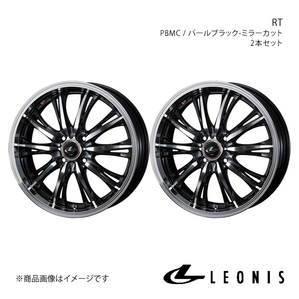 LEONIS/RT サクラ B6AW アルミホイール2本セット【14×4.5J 4-100 INSET45 PBMC】0041156×2_画像1