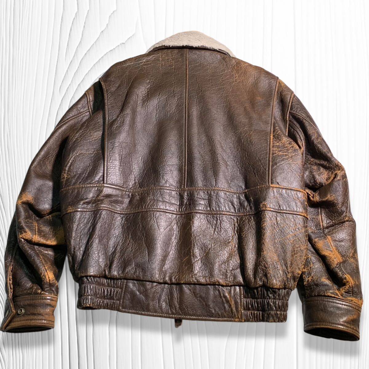 羊革 レザー XL フライトジャケット G-1 革ジャン ビンテージ 羊革 レザー XL フライトジャケット G-1 革ジャン ビンテージ