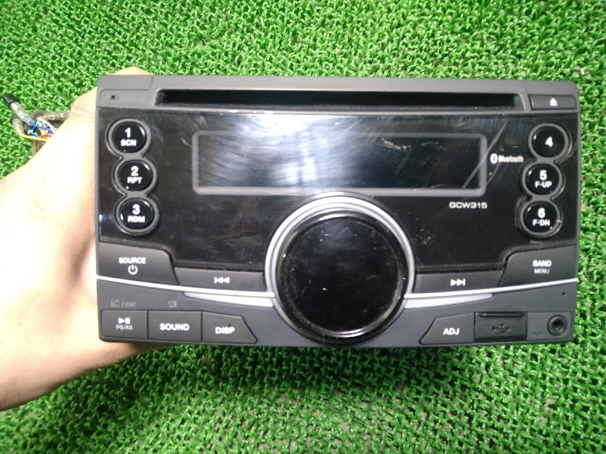 Ж[ small . shop ] shop front pickup warm welcome! simple 2DIN deck [ Suzuki car exclusive use Harness ] Clarion [GCW315] Suzuki specification CD deck *USB terminal attaching Ж
