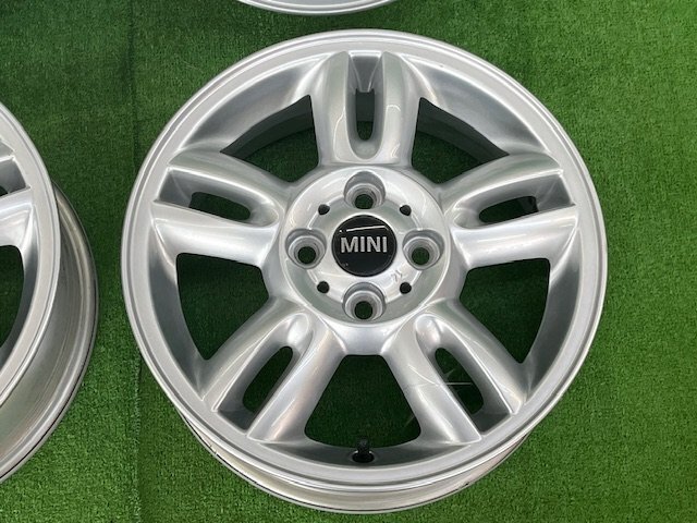 ◇希少ミニ純正！ 大きなダメージ無いです！ MINI純正 15×5.5J +45 4H/100 ズバリ！ミニにどうぞ! 札幌市南区発 店頭引取大歓迎！◇_画像4