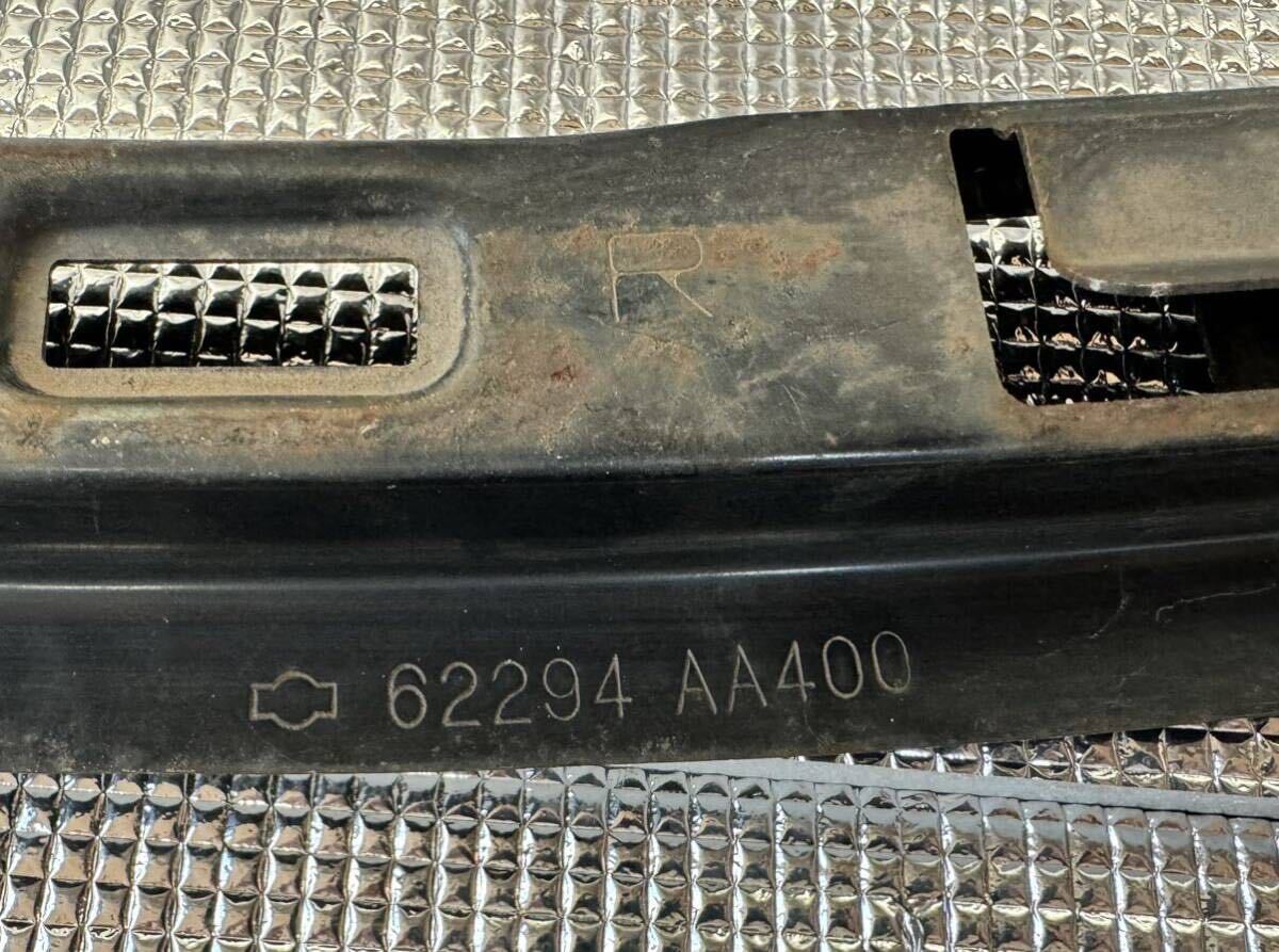 日産 BNR34 フロントバンパーリテーナー 純正 中古品 62294-AA400 62295-AA400の画像3