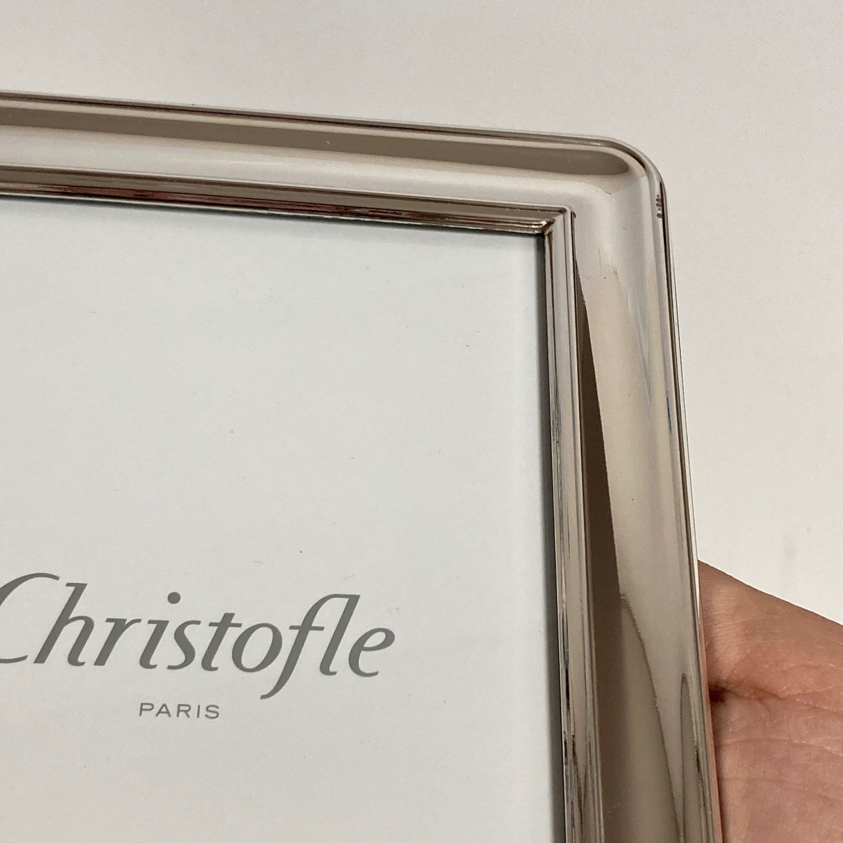 クリストフル Christofle フォトフレーム LINEA リネア　シルバープレート