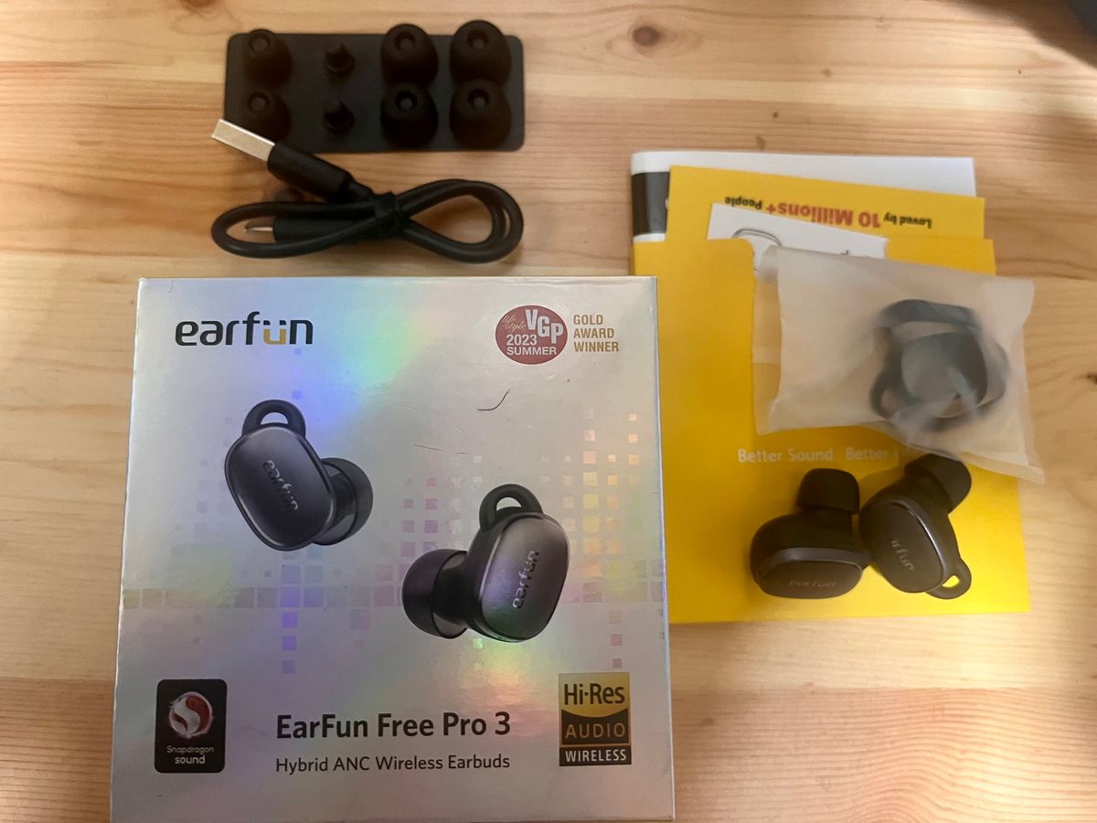 EarFun Free Pro 3 ANC ワイヤレスイヤホン