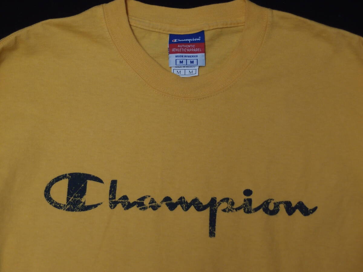 ◆古着卸USA■Champion☆長袖Tシャツ★★★M　 アメリカ直輸入　SALE お見逃しなく!_画像2