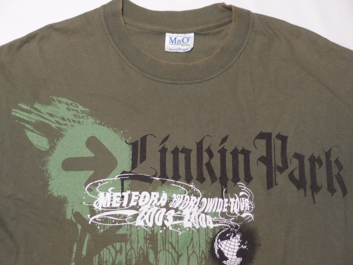 ◆古着卸USA■LINKIN PARK☆Tシャツ★★★L　　METEORA　アメリカ直輸入　SALE お見逃しなく!_画像2