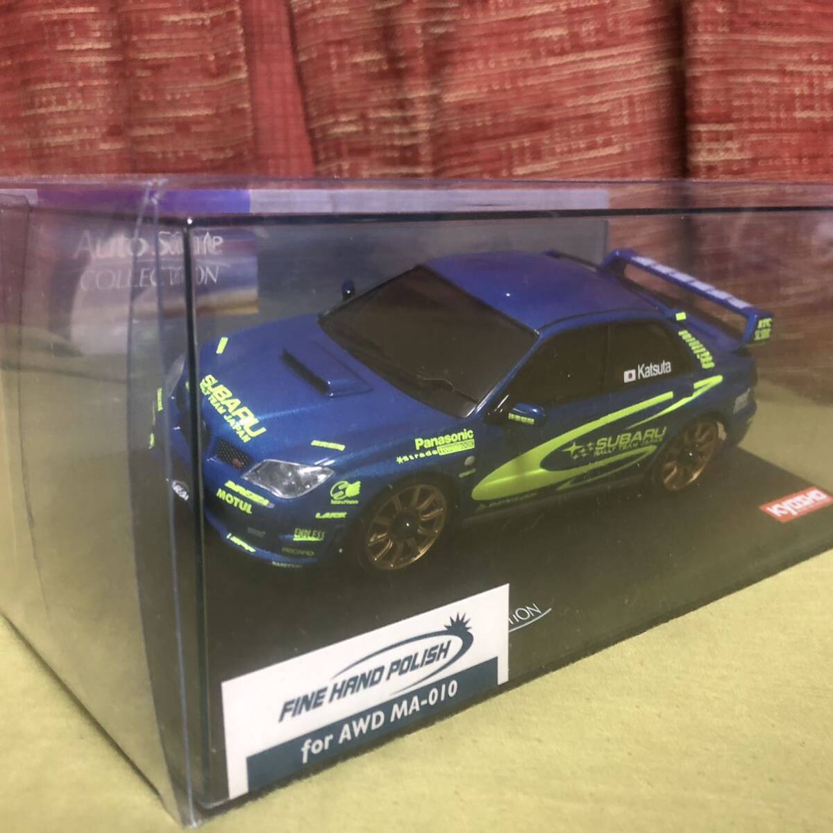 ミニッツ ボディ スバルインプレッサWRXsti勝田仕様 京商 オートスケールコレクション KYOSHO 京商ミニッツ ASC の画像2