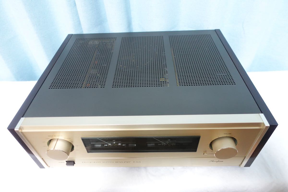  beautiful goods Accuphase pre-main amplifier E-305 Accuphase operation goods 