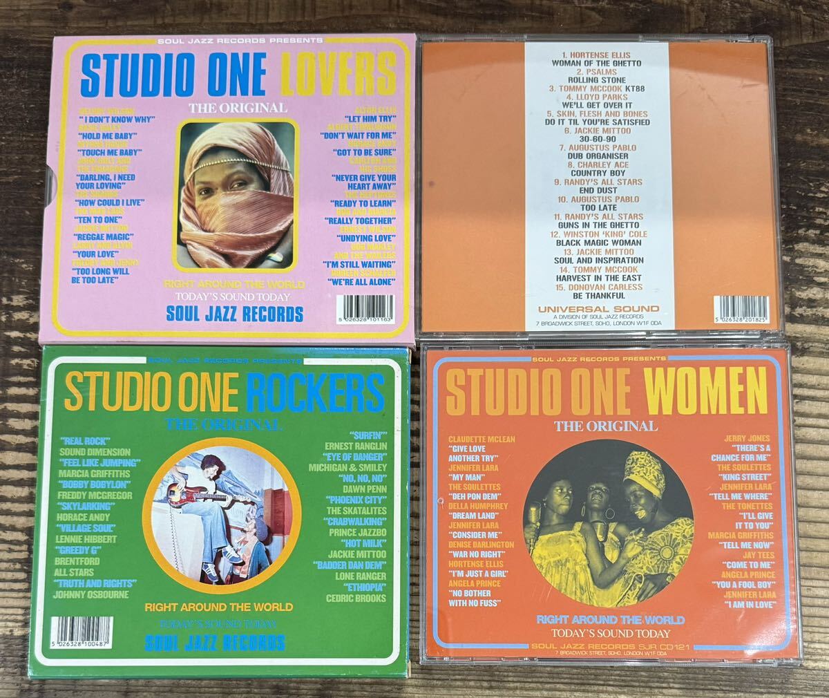 SOUL JAZZ RECORDS CD4枚セット】STUDIO ONE■ROCKERS LOVERS WOMEN■RANDY’S 音源 IMPACT■検) REGGAE DUB ROCKSTEADY 