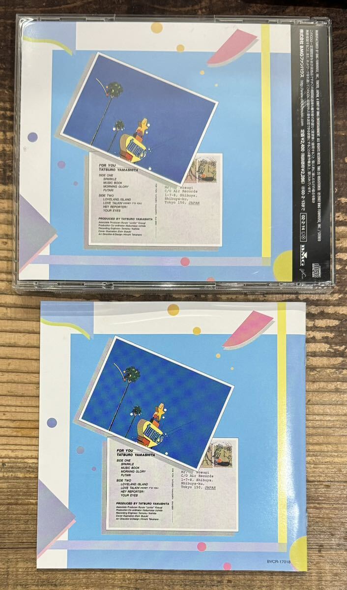 初期名盤 CD4枚セット】山下達郎 TATSURO YAMASHITA■FOR YOU■GO AHEAD!■CIRCUS TOWN■RIDE ON TIME■検 CITY POPS 大滝詠一 NIAGARA の画像3