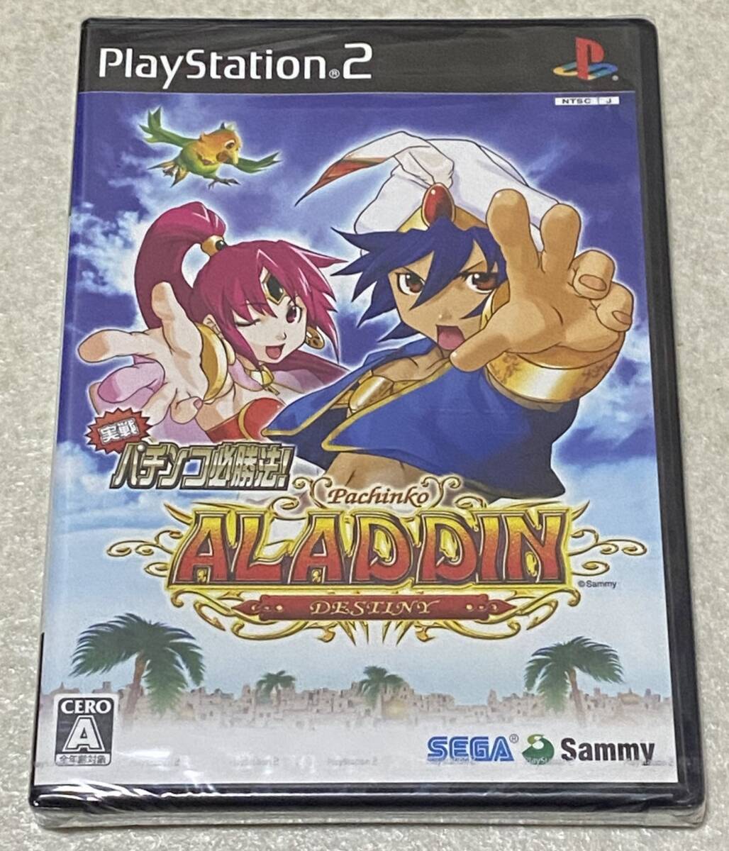  нераспечатанный PS2 soft [ реальный битва патинко обязательно . закон! CR Aladdin Destiny EX]