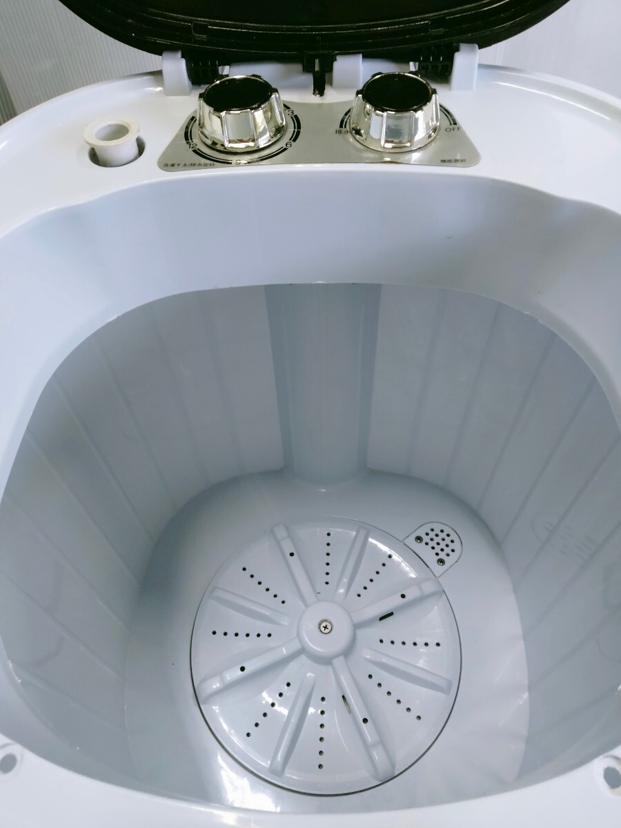小型洗濯機　XPB36-1208 　3.6キロ　小型一層式洗濯機　動作確認済　分別洗濯などに　※まだまだ使えます！_画像3