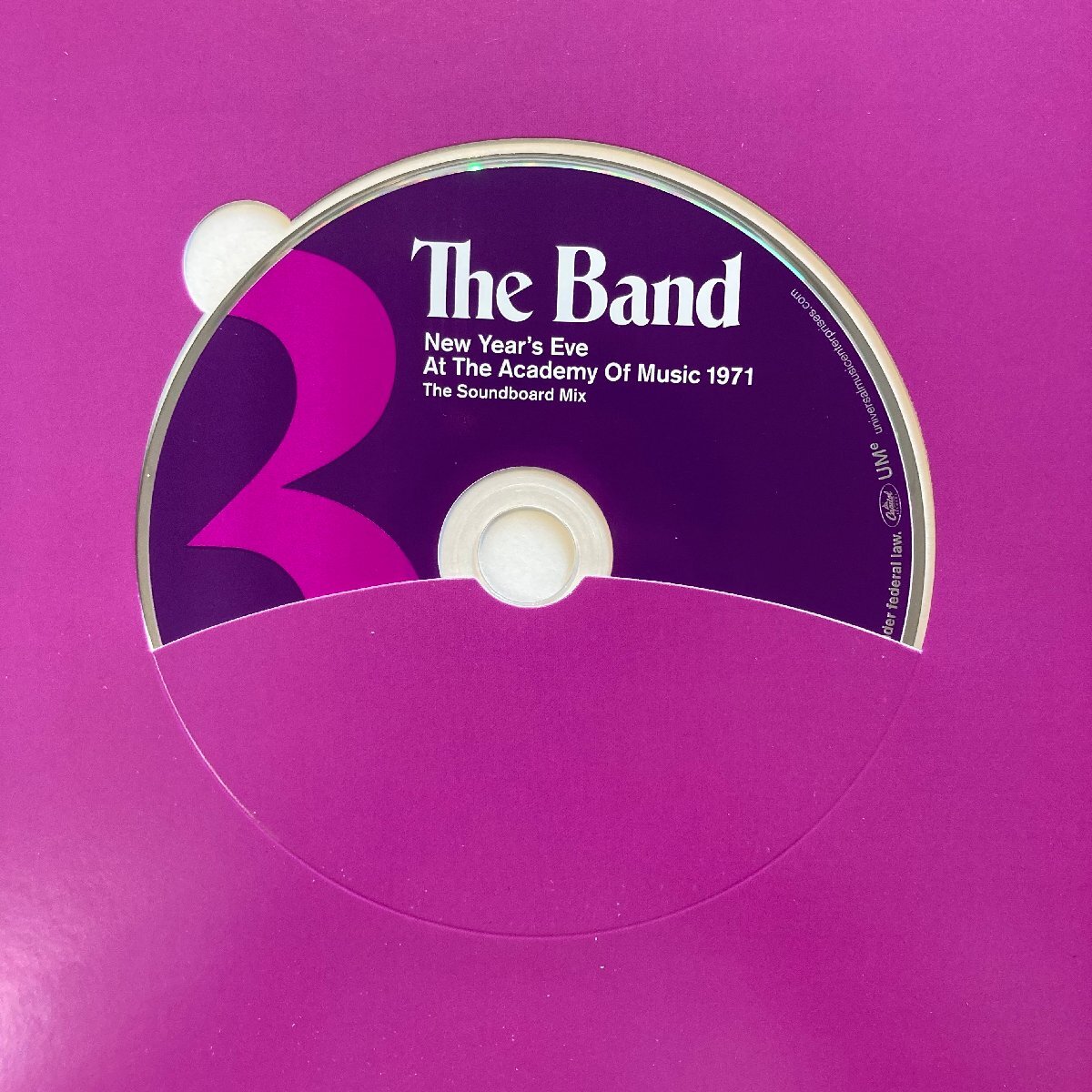 ★THE BAND /LIVE AT THE ACADEMY OF MUSIC 1971 THE ROCK OF AGES CONCERTS /4CD+DVD /TYCP60080★送料着払い★URT_画像5